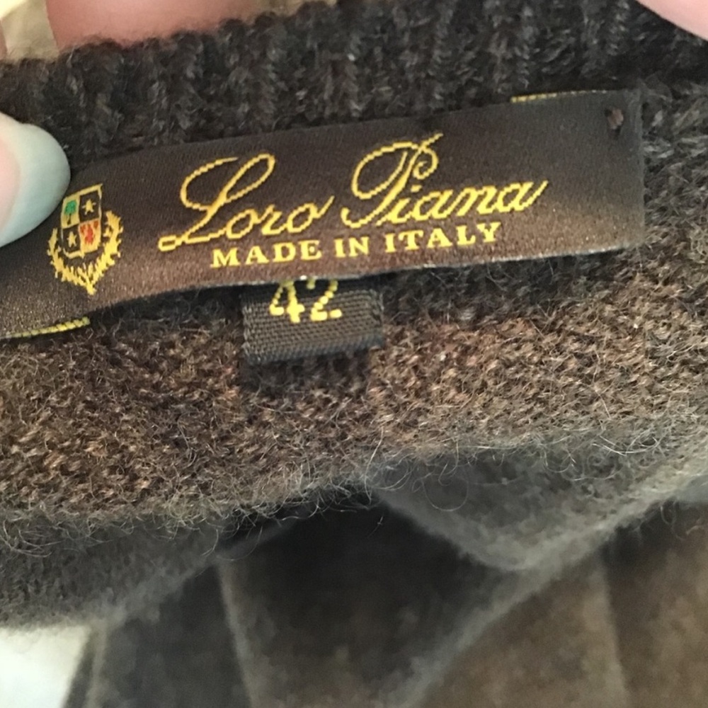 Loro Piana Cashmere Sweater Pullover Jumper Knit - Picture 7 of 8